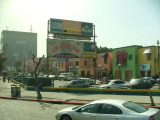 Streetscape in Tijuana, Mexico