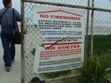 Sign on Rosarita Beach, Mexico