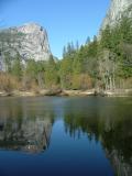 Reflections on Lake Merced, Yosemite National Park, California
