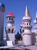 Excalibur from our hotel room, Las Vegas, Nevada Excalibur from our hotel room, Las Vegas, Nevada
