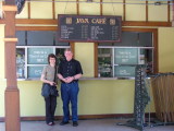 Chris and Ginie and The Days of Our Lives Cafe, NBC Studio Tour, Burbank, California Chris and Ginie and The Days of Our Lives Cafe, NBC Studio Tour, Burbank, California