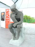 Rodin's The Thinker, Legoland, Carlsbad, California