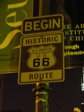 The start of the Route 66, Chicago