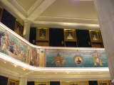 Tiffany Glass, Lobby of the Marquette Building, Chicago Tiffany Glass, Lobby of the Marquette Building, Chicago