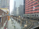 Riding the El, Chicago
