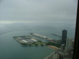 View from the John Hancock building, Chicago