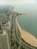 View from the John Hancock building, Chicago