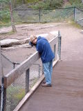 Rob taking a photo of Malign Canyon, Jasper National Park, Alberta, Canada